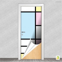 Adesivo de Porta - Blue
